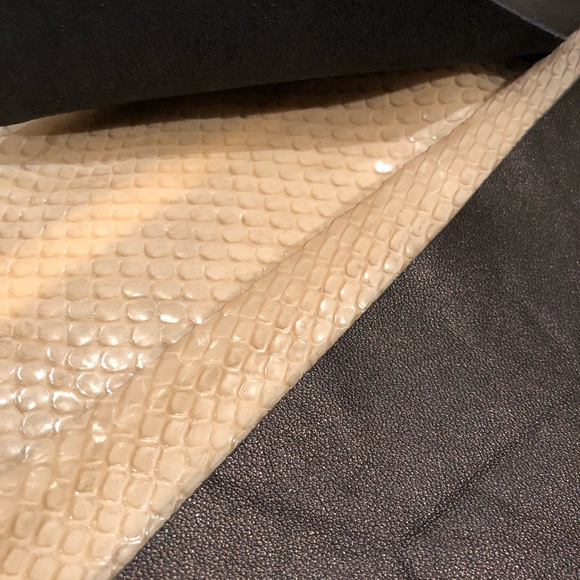 Monika Chiang black snake skin panel skirt - Picture 5 of 8